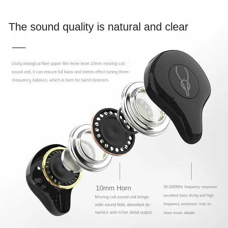 Sabbat E12 Ultra Wireless Headphones Bluetooth 5.2 Sport Running In Ear Earphone Super Bass Noice Cancelling Headset