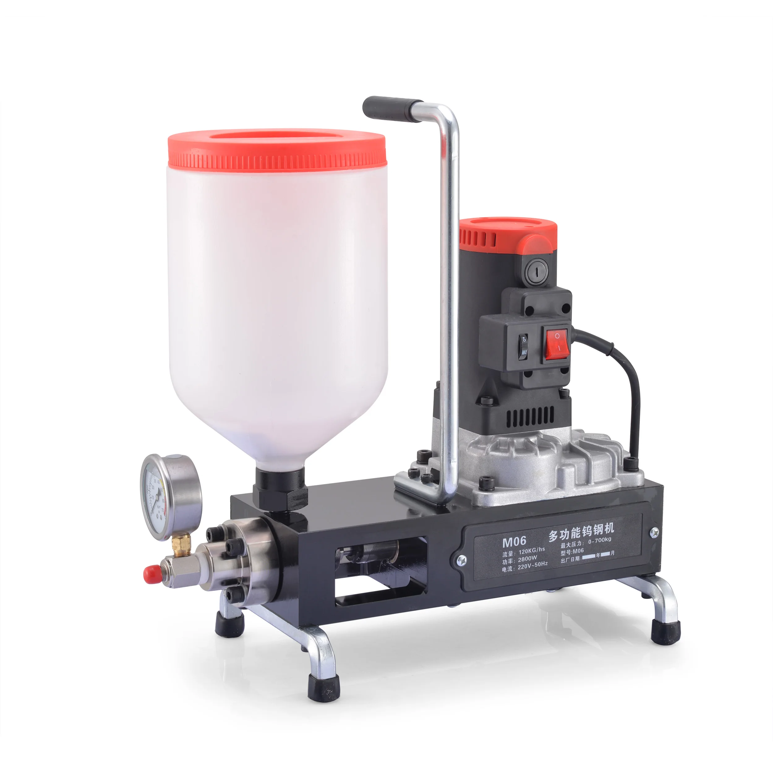 2025 Hot sell High Pressure Cement Grouting Injection Machine Waterproof with Pump and PLC Core Components 1 Year Warranty Popul