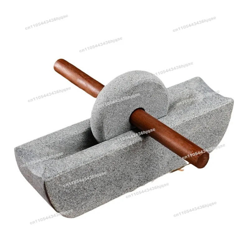 Grind Small Stone Mortar, Tamper Mortar, Press, Point Tea, Matcha Tea Powder, Tea Cake, Traditional Chinese Medicine Grind