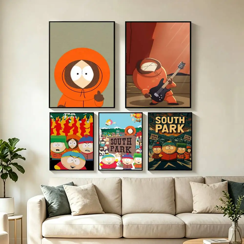 

South Park Poster HD Self Adhesive Waterproof Wall Art Ideal for Home Office Dorm Gift