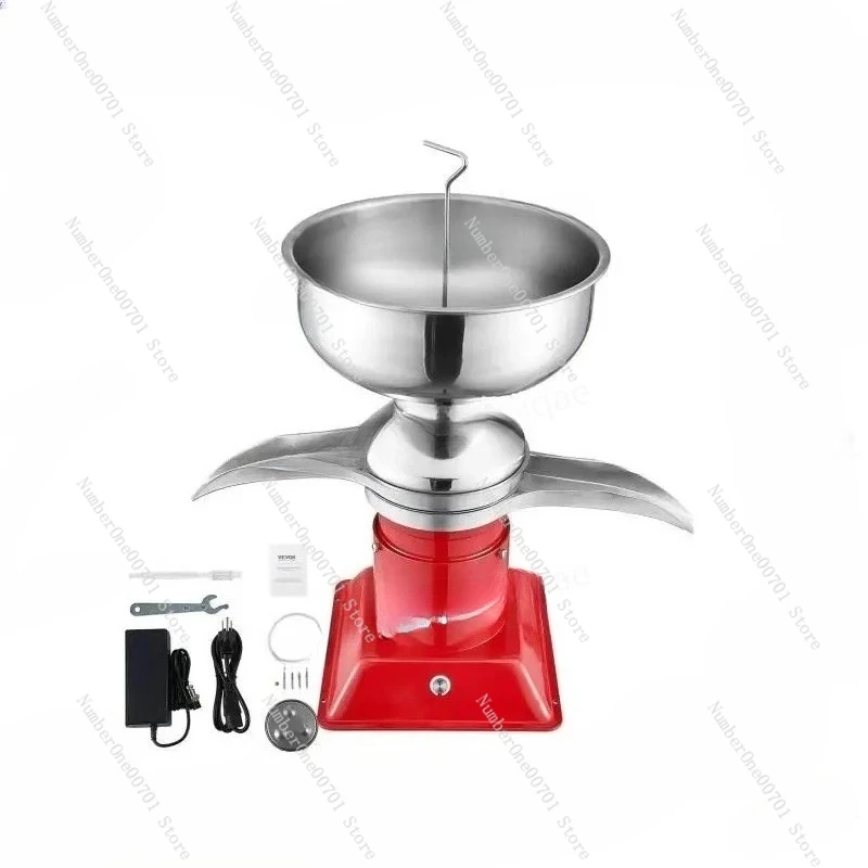 Stainless Steel Electric Cream Separators 100L/H Output 10500RPM Goat Milk Separator 30W  5L Bowl Capacity 100-240V