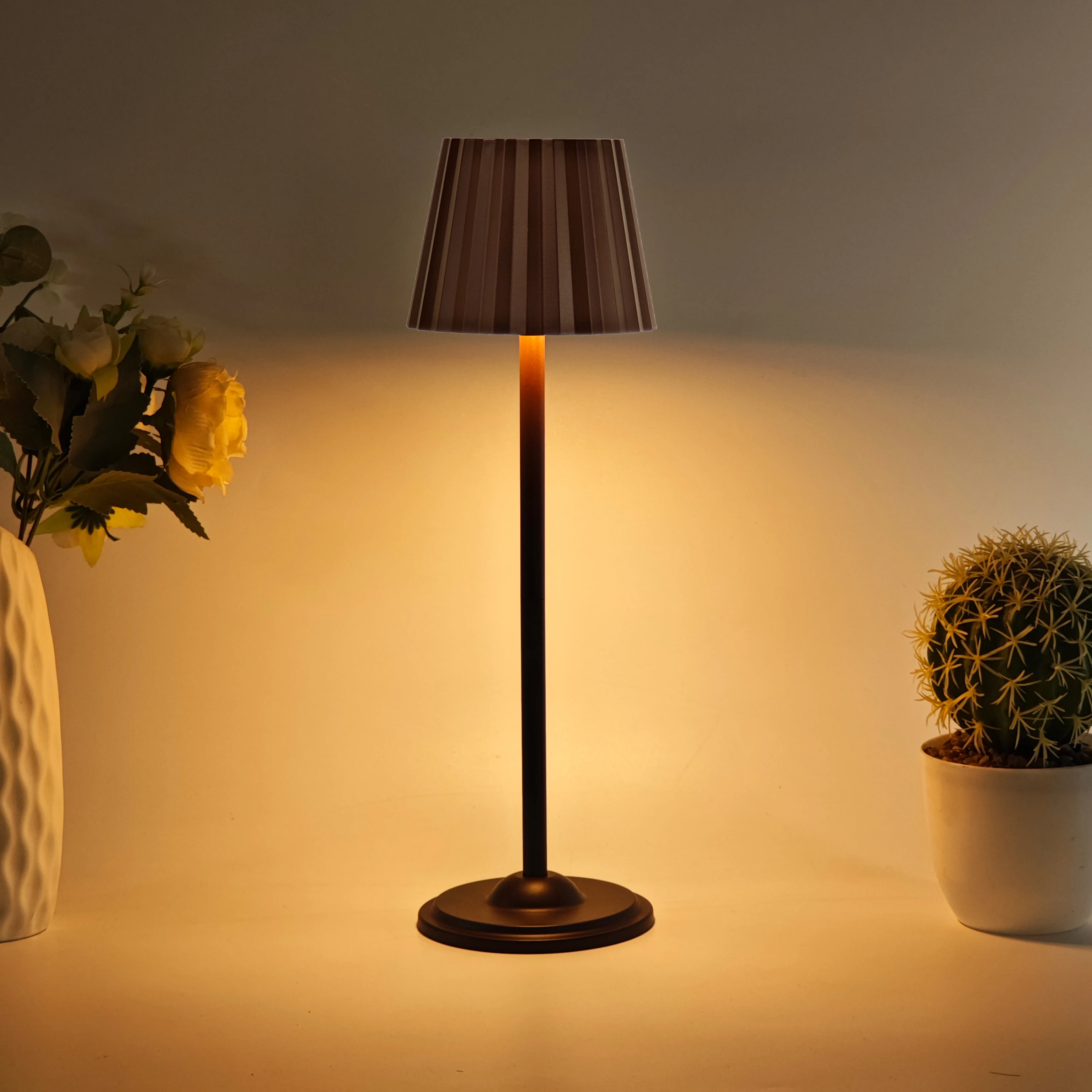 الإبداعية مكتب مطعم طاولة بار قابلة للشحن دراسة القراءة اللمس Led مكتب ضوء مصباح USB شحن ميناء اللاسلكي #6