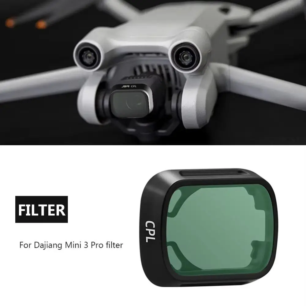 Replacement Filter Set Glass Aluminum Alloy Waterproof Protection Glass Lens Antifouling Multiple Models for MINI 3PRO