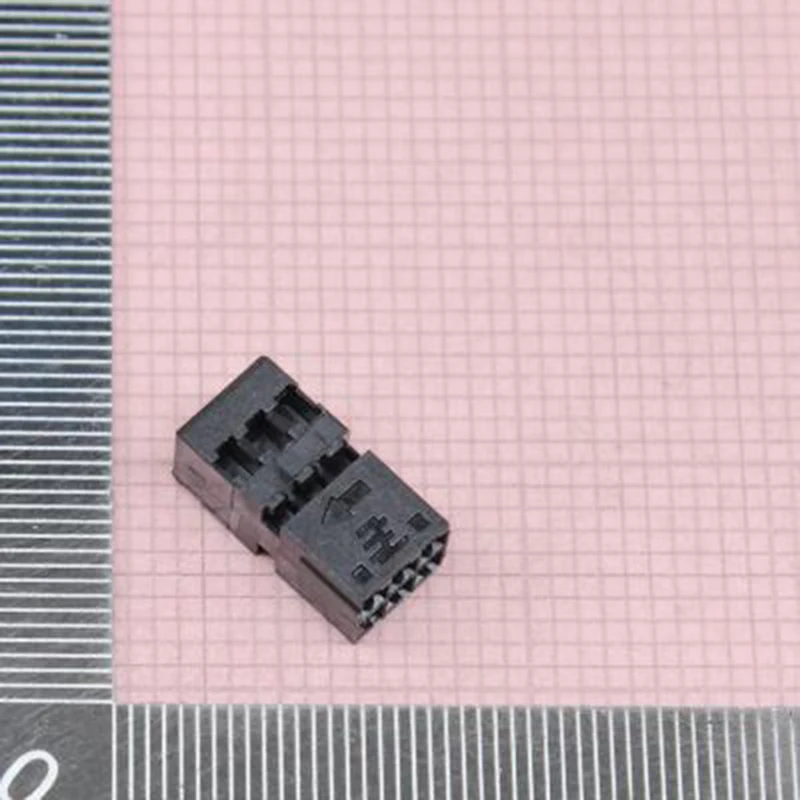 

10PCS 185311-1 Housing Female Terminals Wire-to-Wire 2.54 mm Centerline Black Wire & Cable Signal Cable Mount