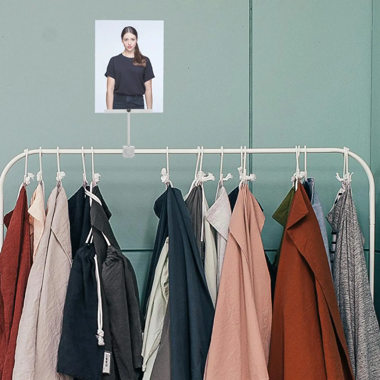 سبائك الألومنيوم الرف تسمية أصحاب قابل للتعديل علامة السعر كليب لمتجر عرض رف الملابس العلامات لوحات تسجيل الاكريليك