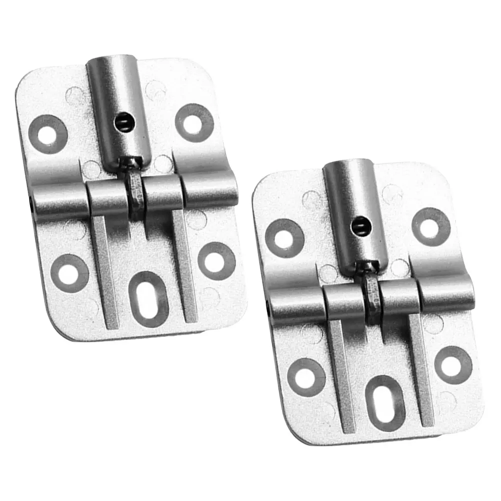 

2Pcs Adjustable 180 Degree Locking Hinges Heavy Duty Zinc Alloy Folding Table Support Hinge Drop Leaf Positioning