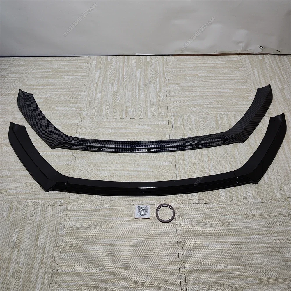 3Pcs Front Bumper Splitter Lip Diffuser Body Kits For Seat Leon 3 MK3 5F TDI TSI ST SC 2012-2016 Tuning ABS Spoiler Accessories view 3
