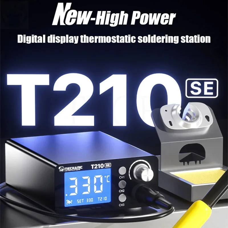 MECHANIC T210 SE Soldering Station LED Digital Adjustment Auto Sleep Quick Heating 210 Micro Electronic Repair Welding Tools