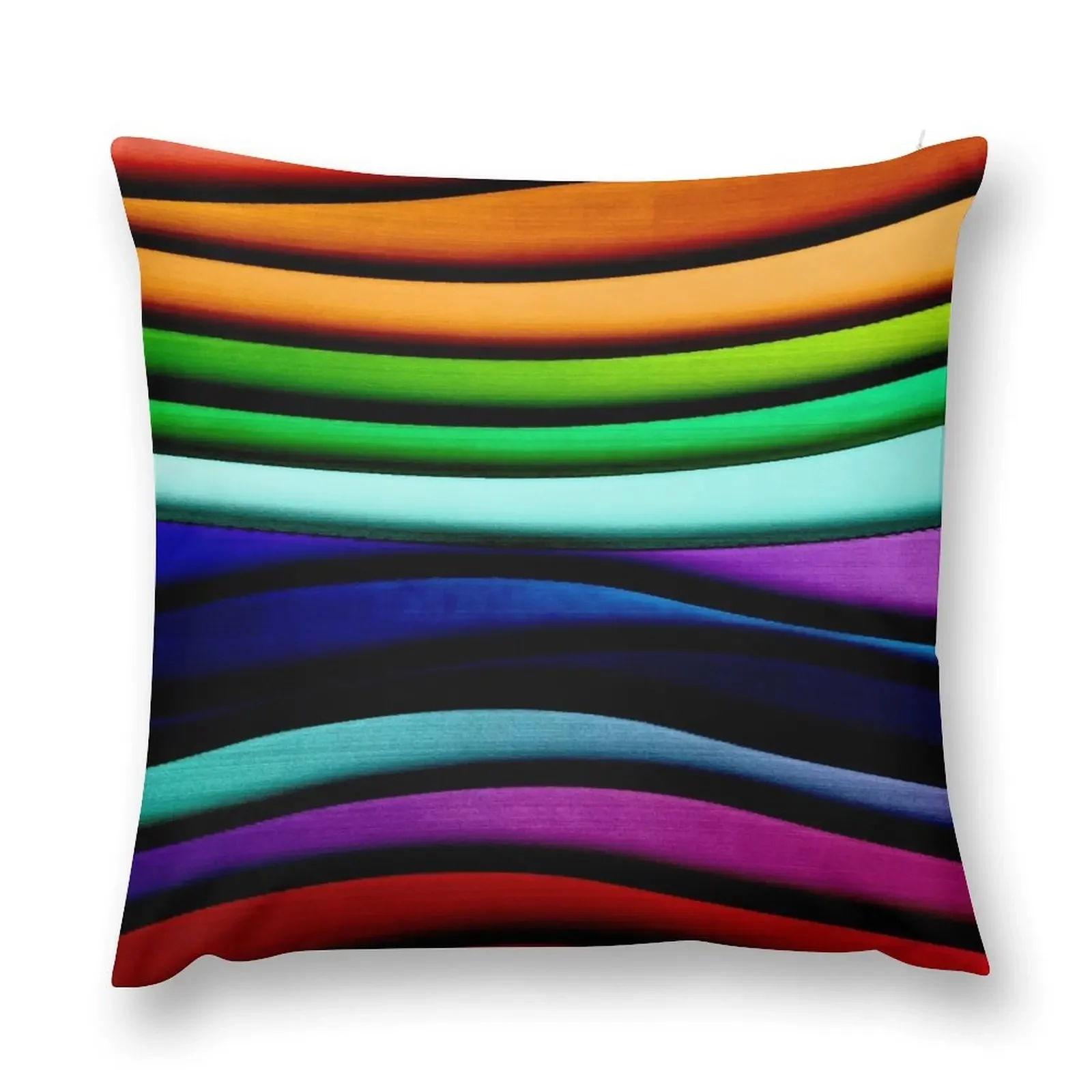 

Velvet Rainbow Throw Pillow Pillow Cover Christmas Pillows Pillowcases Ornamental Pillow