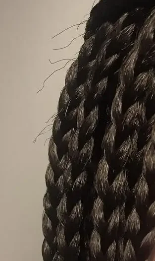 

Hair For Doll 1/4 1/3 1/6 BJD Doll Styling Hair Black Wig 1 Piece Free Shipping