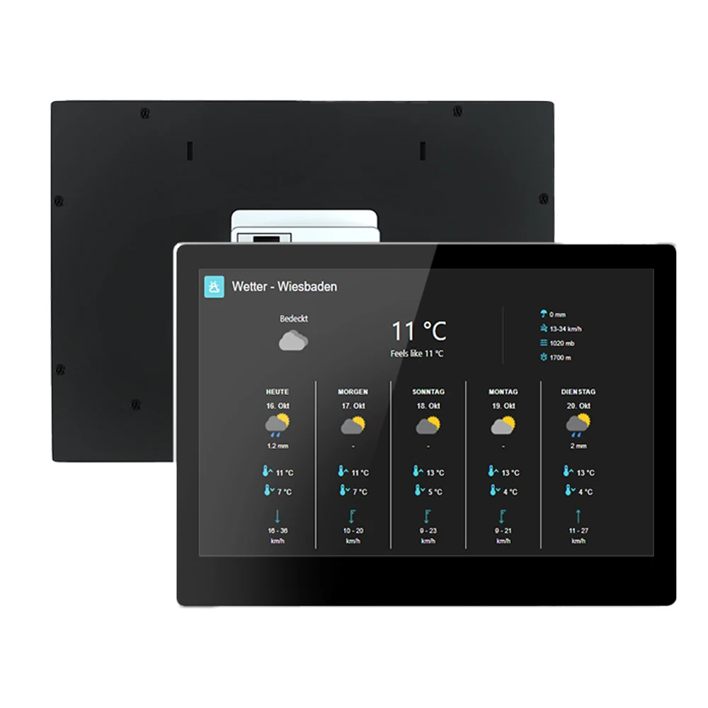 New 10 inch Android POE tablet smart home control panel Aluminum alloy body IPS touch screen WiFi BT RS485 DC input