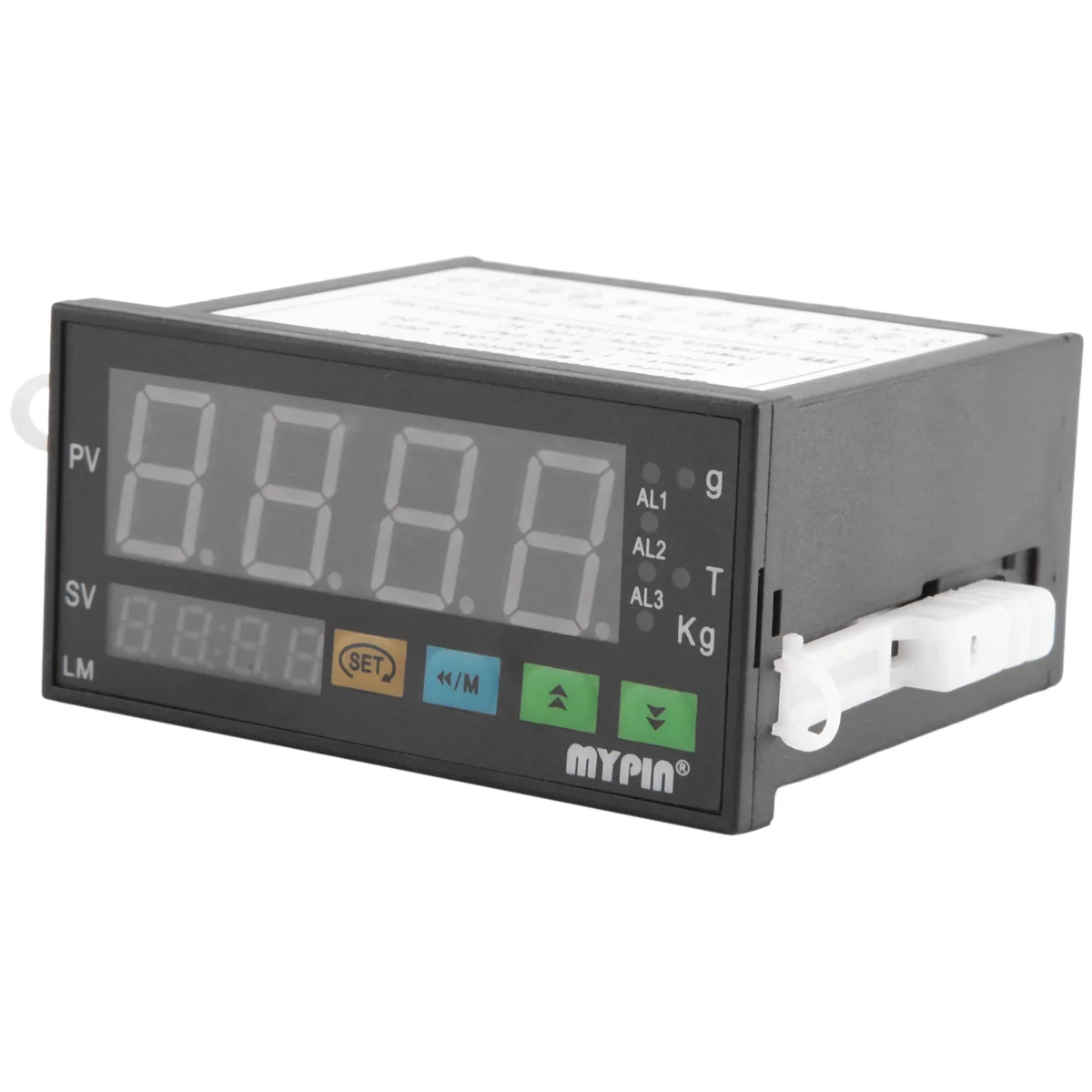 Imagem -04 - Mypin-digital Pesando Controlador Indicador de Células de Carga Saída do Relé Dígitos
