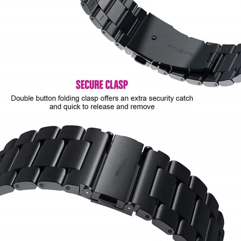 Sostituzione cinturino in metallo senza spazi vuoti per accessori cinturino Google Pixel Watch per cinturino in acciaio inossidabile Google Pixel Watch 2 Correa