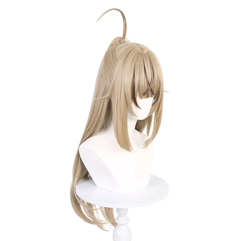 Genshin Impact Eave Cat Tour Cosplay Perücke Qiliangliang Simulation Kopfhaut Top Tiger Mund Clip Pferdeschwanz Cosplay