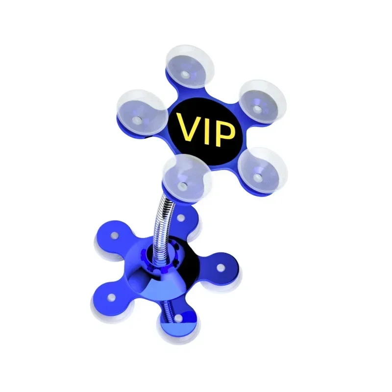 360 Rotatable Magic Suction Cup Phone Holder for Car/Home/Desktop - Adjustable Flower Shape