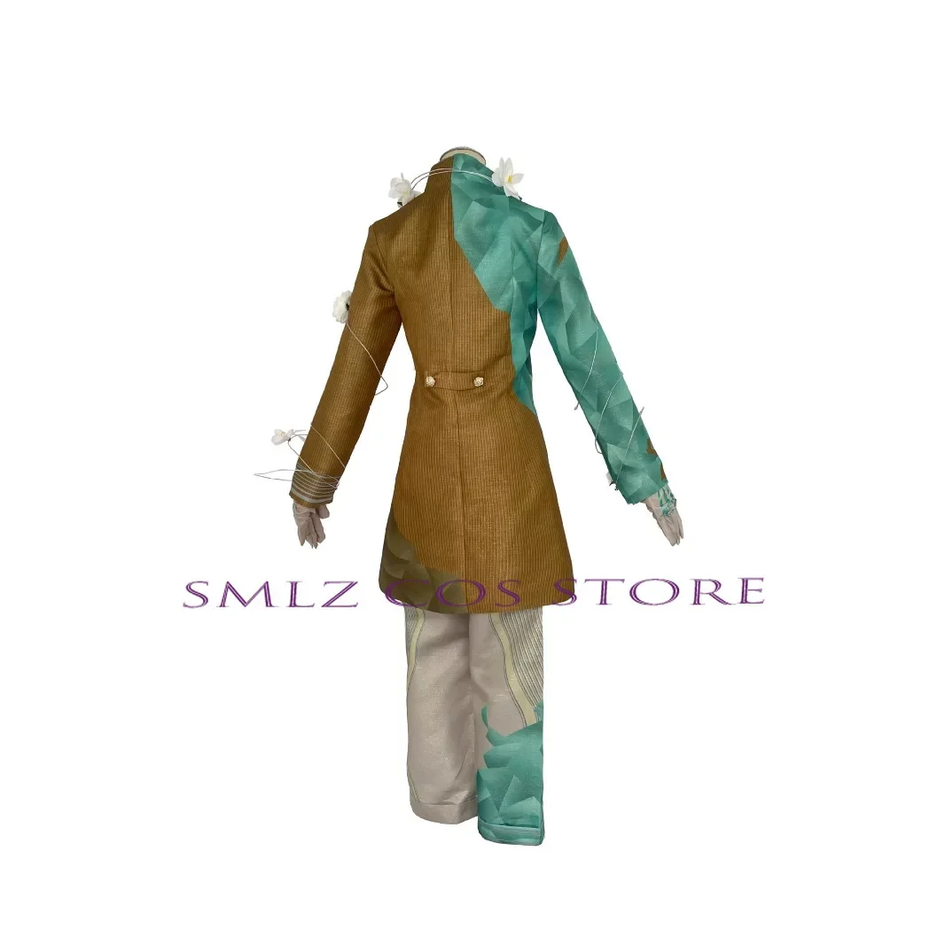 Aesop Carl Cosplay Costume Game Identity V Embalmer Cosplay Suit Party Clothing Halloween Carnival Uniforms for Man Suits