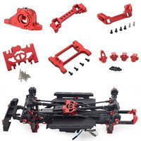 TRX-4 Aluminum Alloy Upgrade Frame Portal Axle Accessories for 1/10 RC Crawler Car  TRX4 Defender/Sports Edition Parts