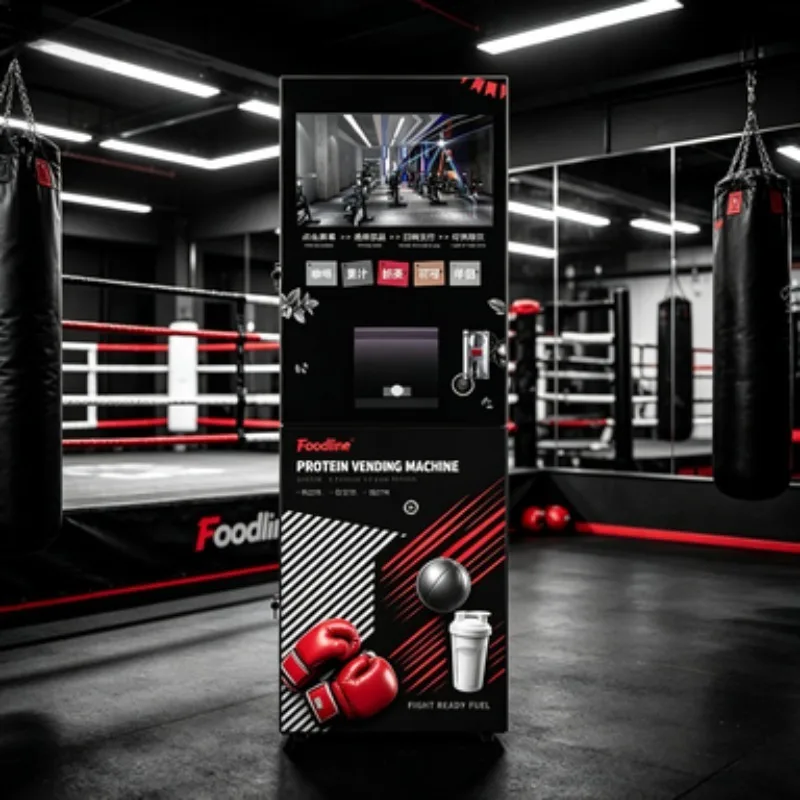 FOODLINE Automatic Stirring Protein Shake Vending Machine Smart Gym Protein Powder Dispenser