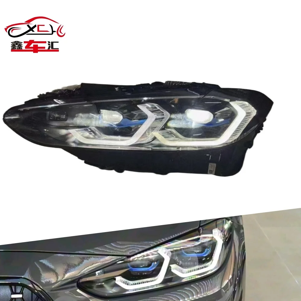 

Fit For BMW 4 Series G22 Headlight 2021-2023 G22 G23 G26 Headlights I4 M3 M4 G80 G82 Headlamp Laser LED Headlight Assembly