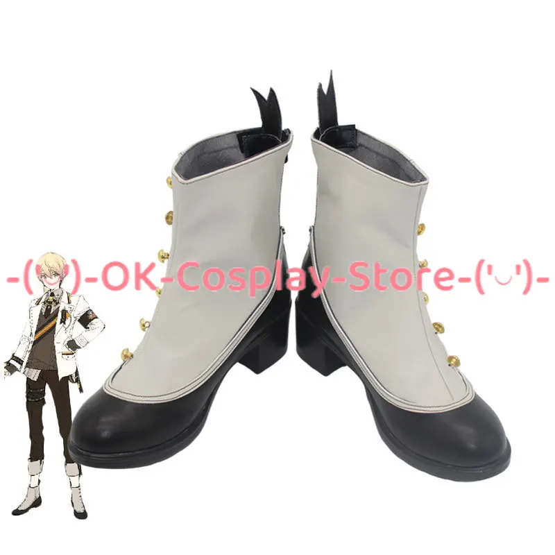 Zapatos de Cosplay Tenma Tsukasa, juego Project Sekai, escenario colorido, zapatos de PU, botas de Carnaval de Halloween, accesorios de Cosplay hechos a medida