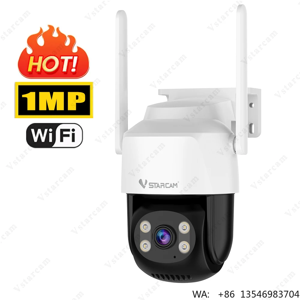 Vstarcam C622 Affordable 1MP 720P Wifi HD Ip PTZ Camera Color Night Vision Outdoor IP66 Waterproof CCTV PTZ Security Camera