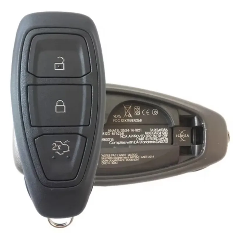 CN018042 3 Buttons Smart Remote Key 434MHz With ID83 Chip
