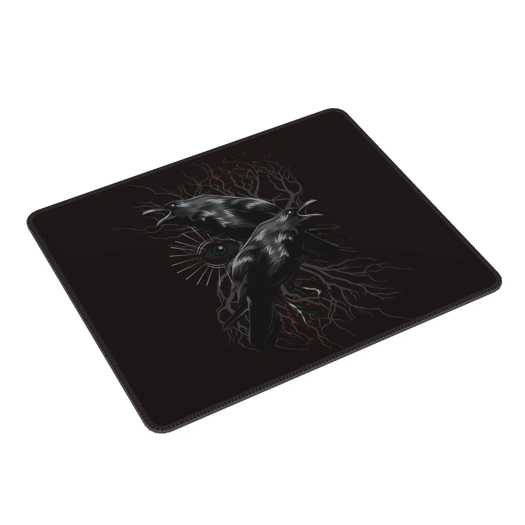 Odin's Yggdrasil Raven of Wisdom Mouse Pad Computer Keyboard Mouse Mat Gamer PC Laptop Desk Mat Office Accessories Table Mats
