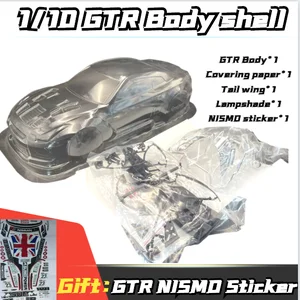 R35, 1/10, R35, transparent, nicht befriedigend, Schild des Körpers des RC, 195 mm breit, Driften, Lampenschwanz für HPI Traxxas Tamiya D5S MST 8 Hauptverkaufs -Chassis -Traxxa - №3
