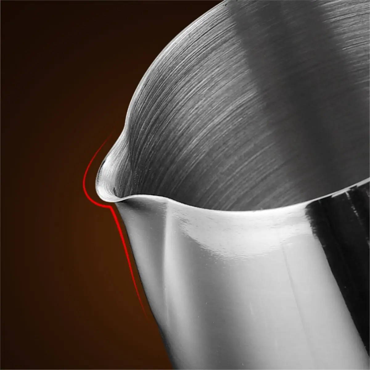Oct Sale Premium Stainless Steel Milk Frothing Pitcher Milk Frothing Pitcher for Espresso and Latte Art (300ml)