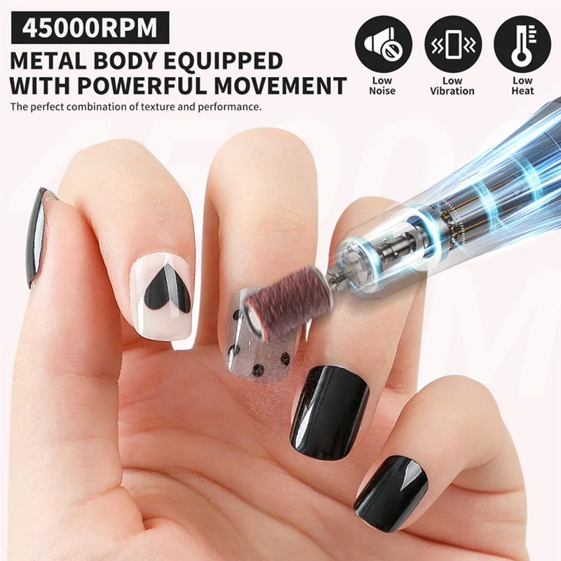 

Electric Nail Remover And Nail Grinder High-Speed Nail Grinder Suitable For Home Use White-A54Q