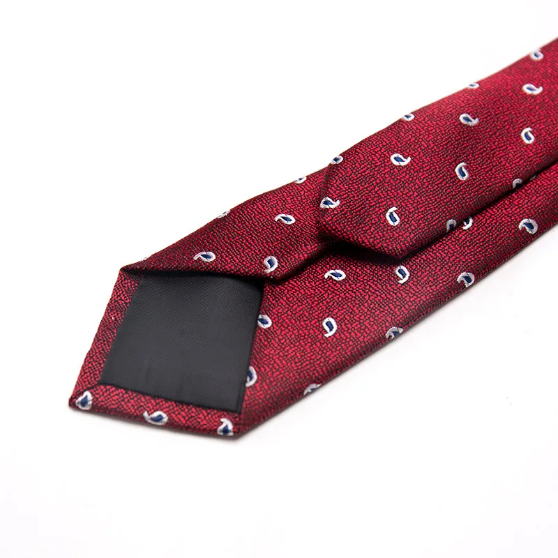 Tie Business Dress Men's Polyester Tie Polyester Silk Arrow Head 6cm Business Tie Spot Batch