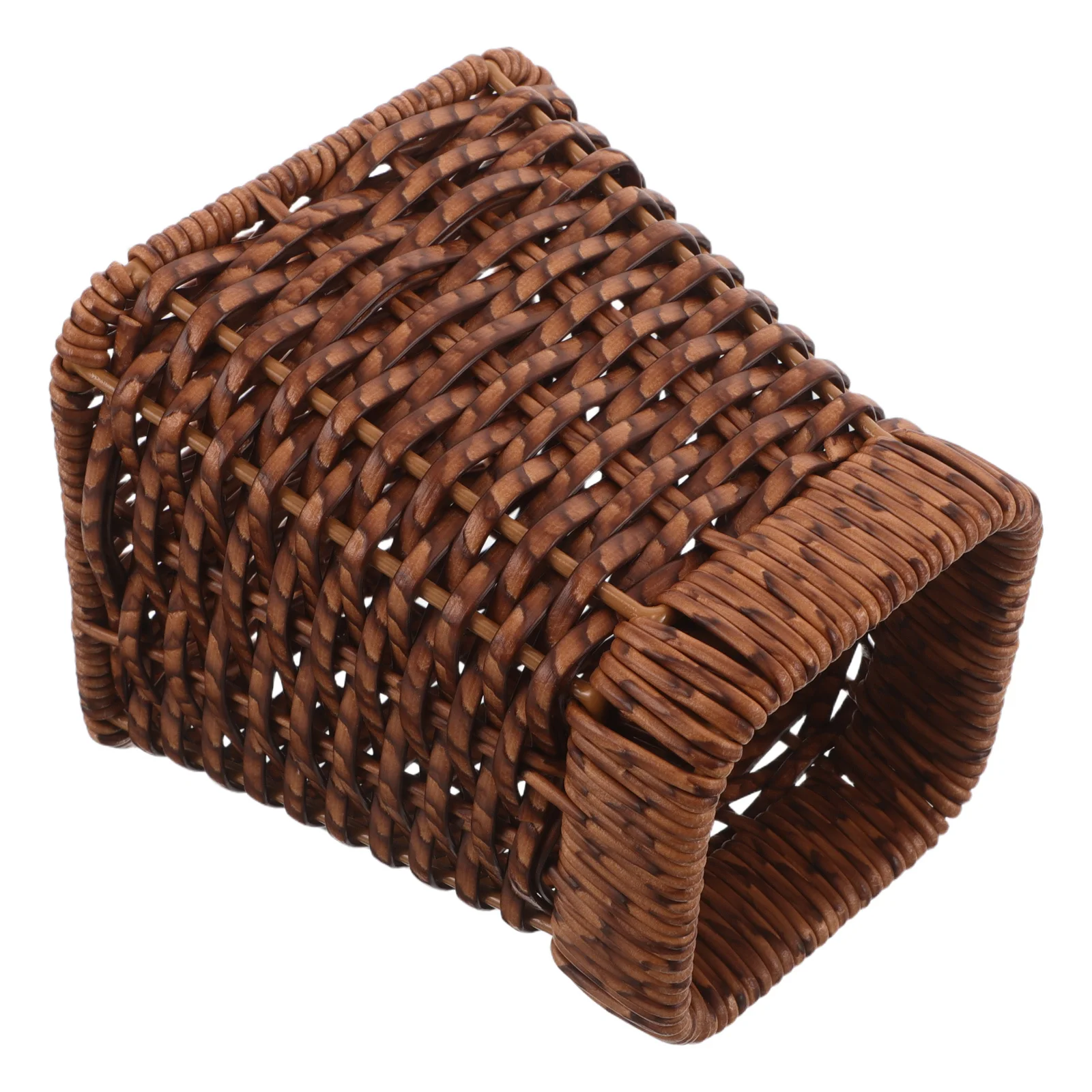 

Imitation Rattan Woven Utensil Drainer Basket Kitchen Countertop Fork Spoon Chopstick Holder Silverware Organizer Kitchen Drying