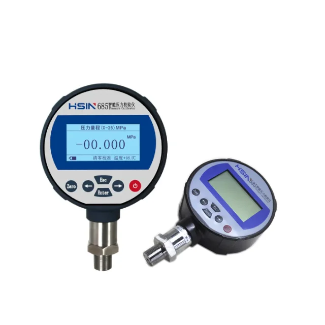 

HSIN685 Digital Pressure Gauge Menometer Differential Pressure Gauge Calibrator for Pressure Sensor Transmitter 250MPa