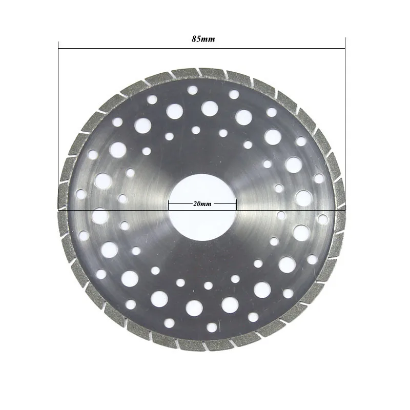 1pcs Diamond Cutting Disc Double Side Fine Grit Fast Cutting Plaster Disc 0.3mm 85mm Dental Lab Cut Disc Wheel Dentistry Tool