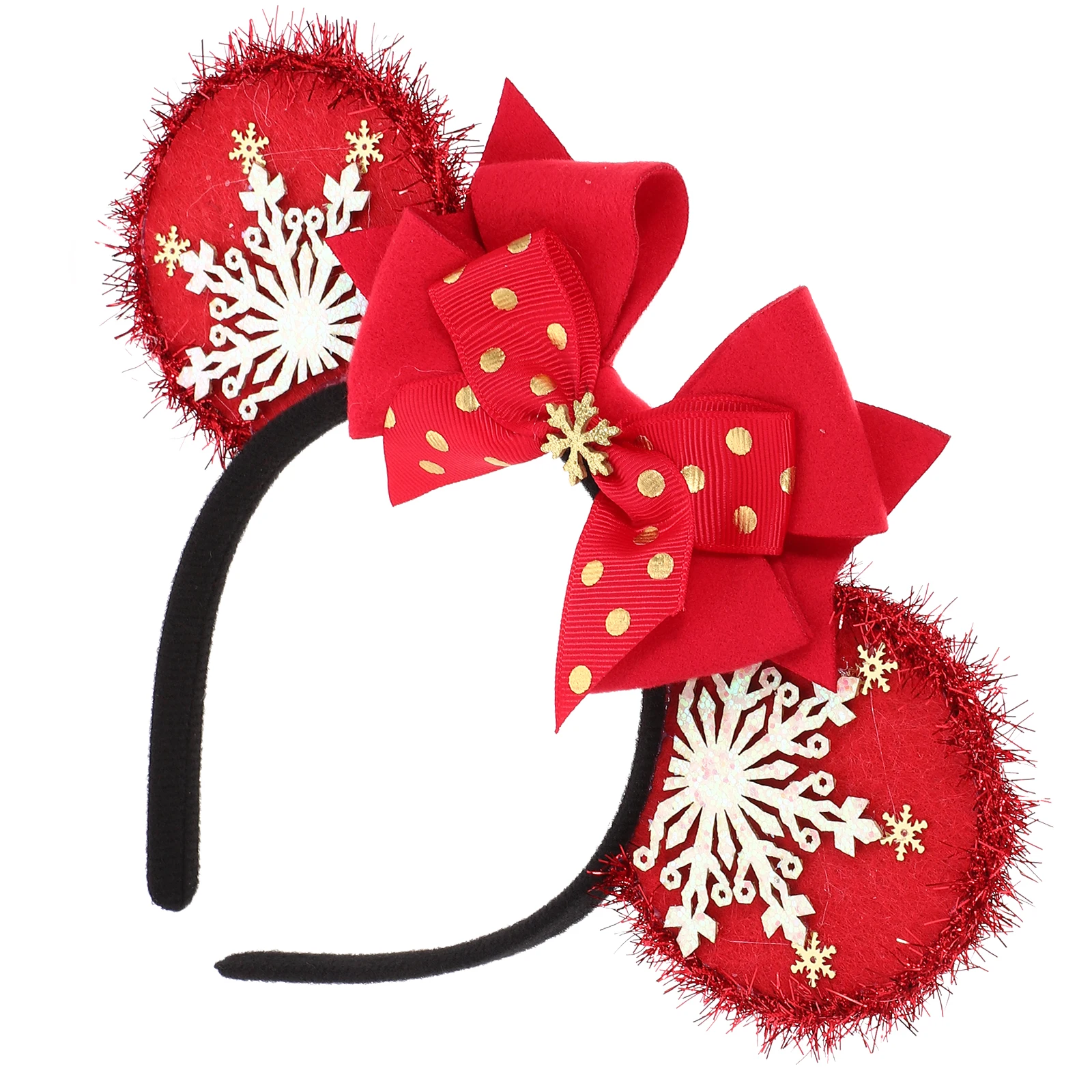 

Snowflake Headb Bow Hair Accessories for Women Girls Fabric Headb s Party Costume Festival Outfit Christmas Gift