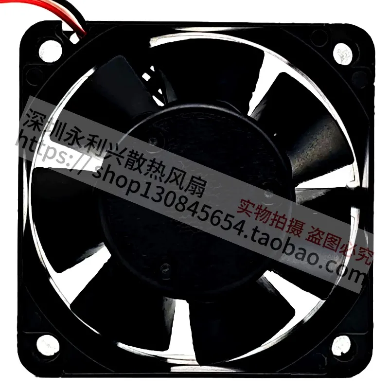 12/24V 6CM Axial Cooling Fan High Performance Radiator Fan Low Noise Brushless Fan for Electronic Equipment Cooling Industrial M