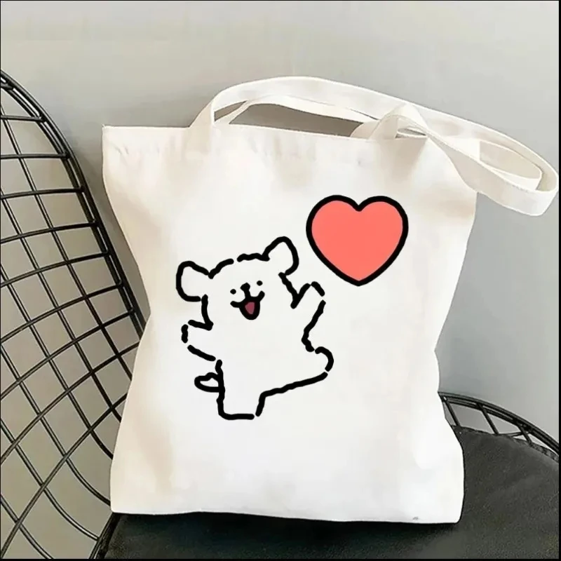 حقيبة كتف قماشية مسلية للسيدات ، حقيبة حمل كاجوال ، وصديقه للموضة ، وسعة كبيرة ، ومحمولة ، والسفر ، والتسوق ، وحقيبة مدرسية #3