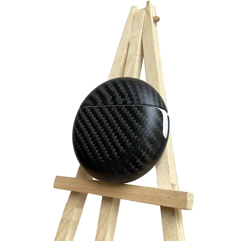 Capa de fibra de carbono ACC-3K para huawei freebuds4e carregamento sem fio bluetooth fone de ouvido capa de pele para pro2 pro2 +