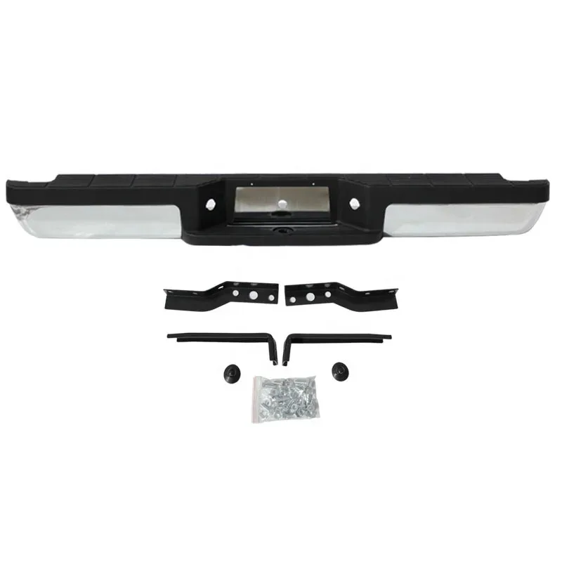 

NEW Chrome - Complete Steel Rear Step Bumper Assembly for 1993-2011 Ranger