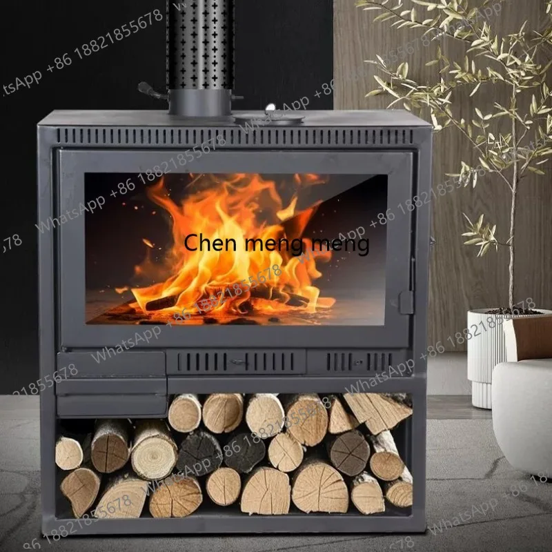 Real fire fireplace Wood-burning wood-burning heating stove, domestic indoor, wood-burning European-style oven