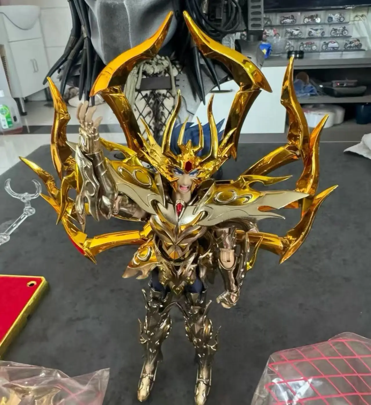 

Великие игрушки/GT Saint Seiya Myth Cloth EX Cancer Deathmask/Death Mask SOG/Soul of God Gold Knights of the Zodiac Фигурка