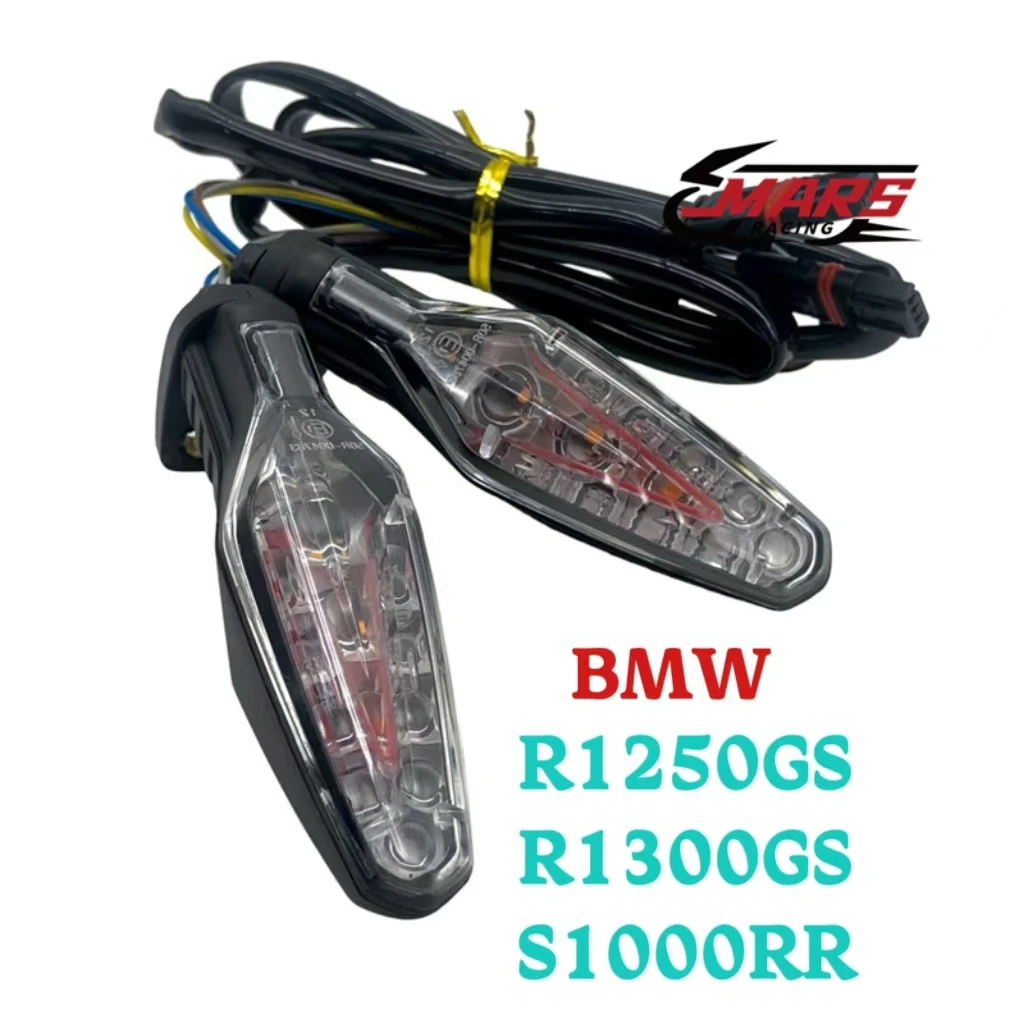 

Для BMW F900GS 2024 R1300GS 2023-2024 S1000RR 19-24 мотоциклетные светодиодные указатели поворота, встроенный задний фонарь, задний стоп-сигнал, задний фонарь