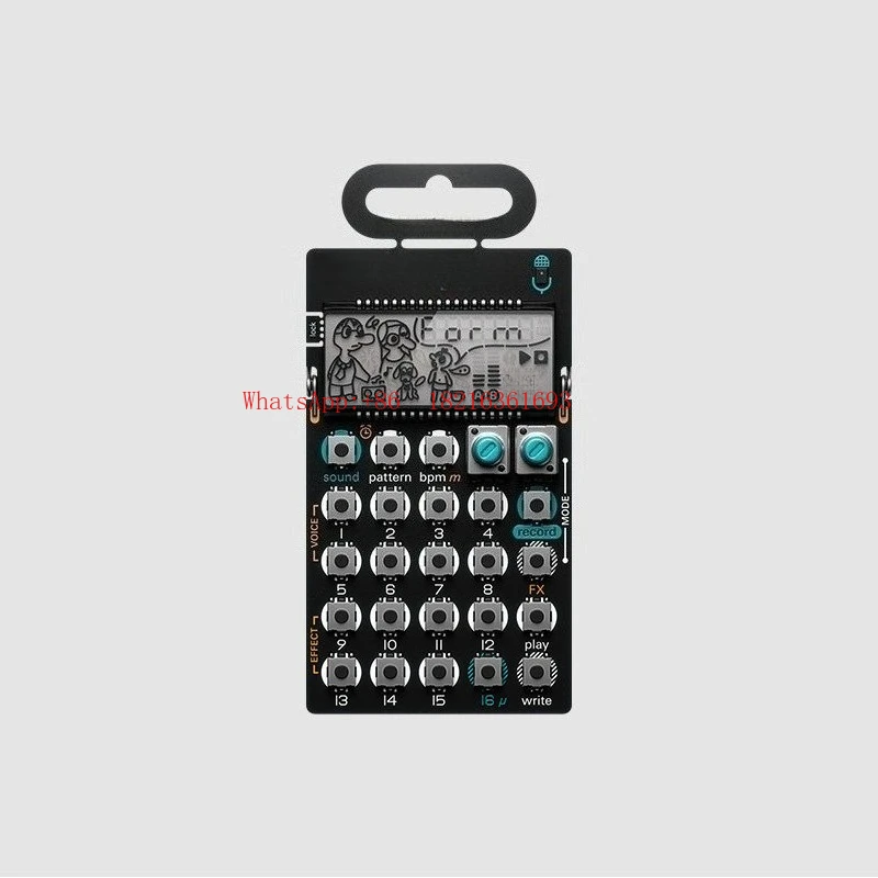 

Портативный синтезатор-сэмплер Sequencer PO-35