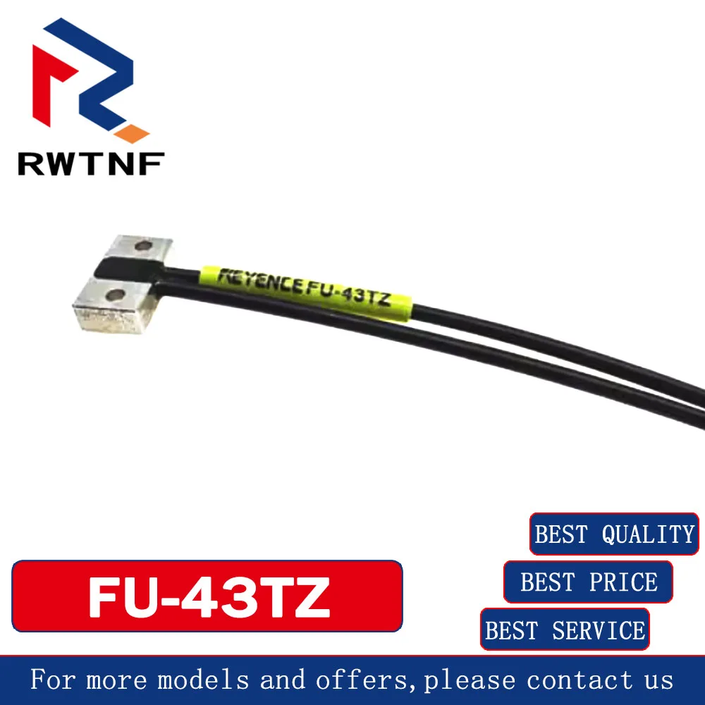 Оптоволоконный датчик FU-43TZ KEYENCE; плоский датчик, совершенно новый, подлинный