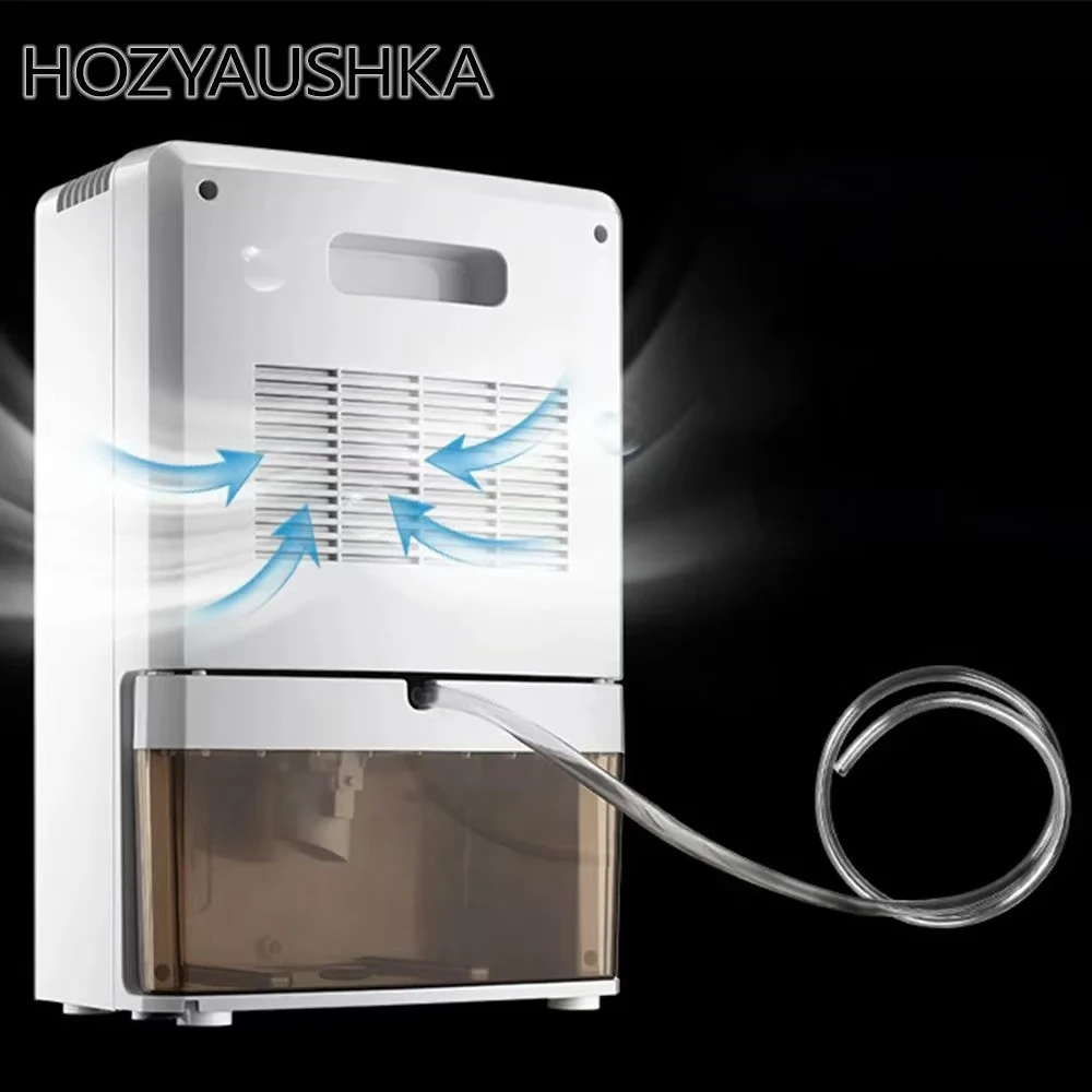 Dehumidifier 90 W, HOZYAUSKA, water tank 2.2 L, effective drainage area 30, Automatic defrosting at low temperature