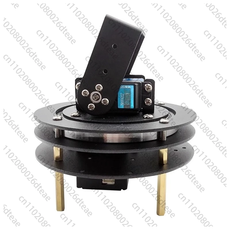 

2D electric pan tilt with bearing Camera bracket free rotating base