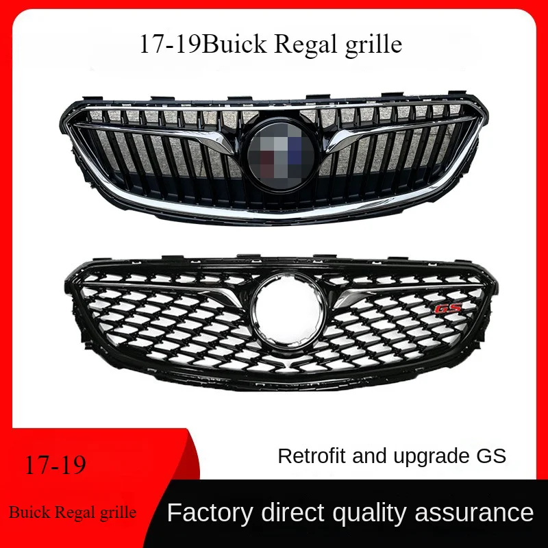 Suitable for 17-19 Buick Regal grille modification and upgrade GS honeycomb model grille low-end upgrade