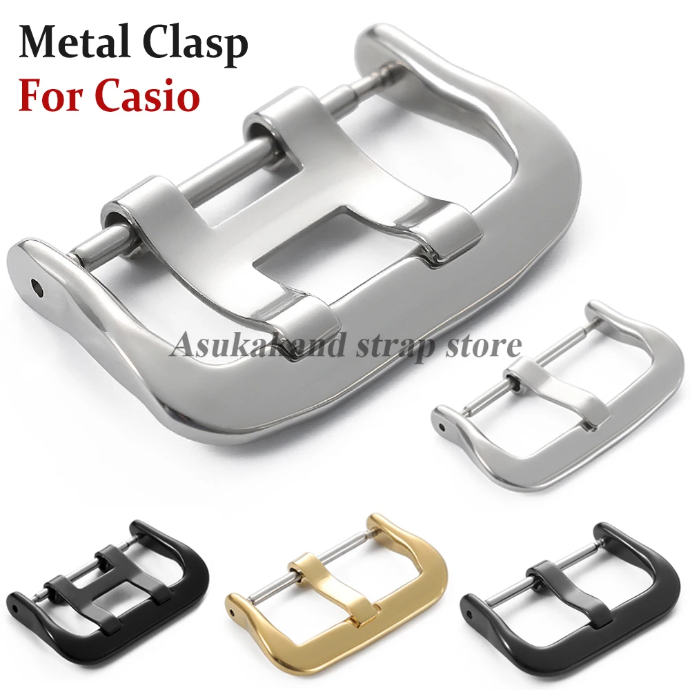 For Casio GW8900/9400 GG1000 Strap Buckle 19/20/21/22mm Metal Silver Watch Buckles for GA110/700 GW-M5610 DW5600/6900 Watchband