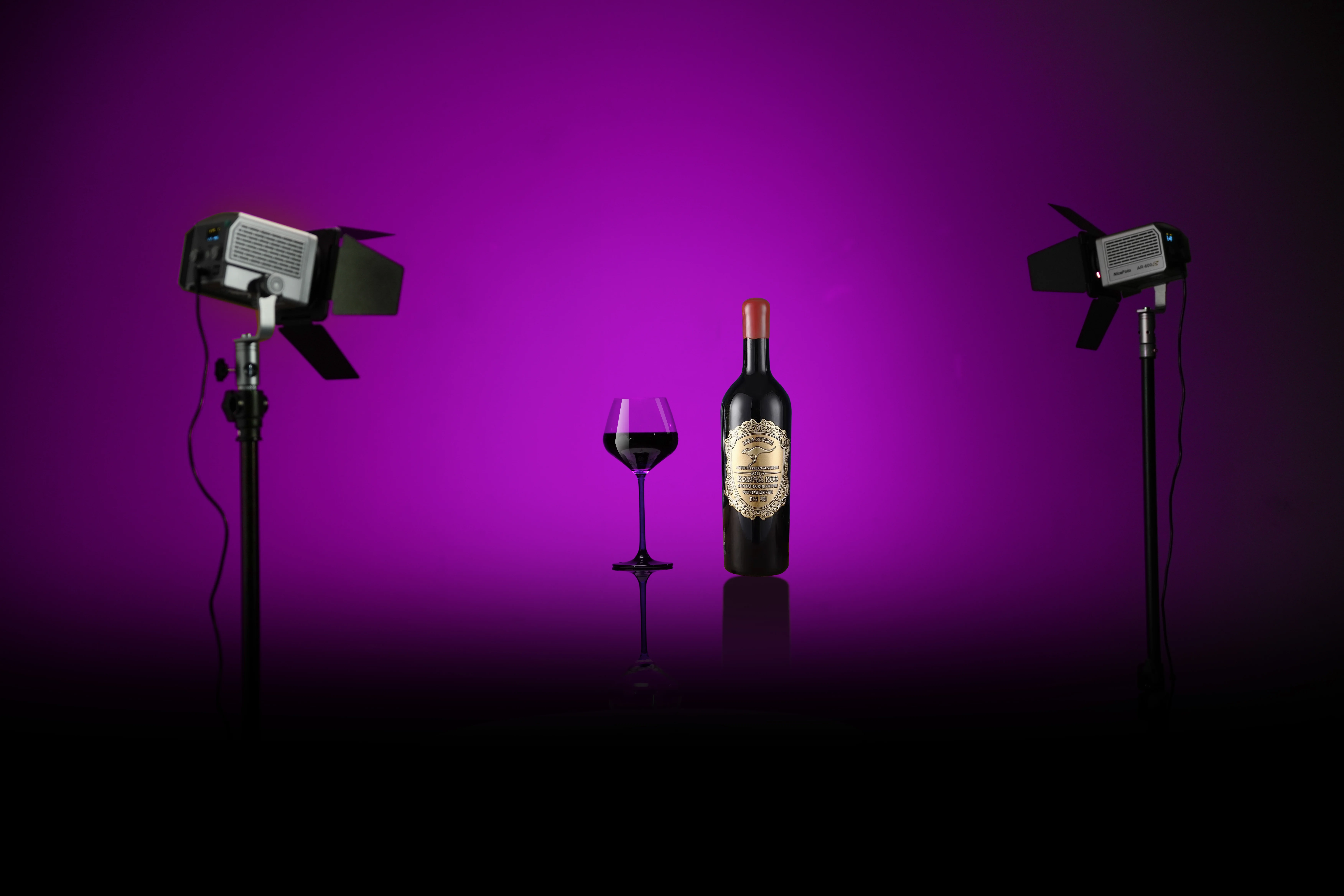 NiceFoto AR-600C 60W Portable Mini RGB LED Video light For Outdoor Use