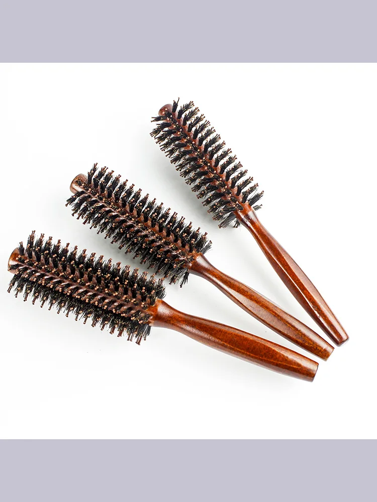 מברשת מסרק ישר מסרק שיער מסרק מעסה זילה מתגלגל מברשת עגולה נושבת מסולקת כלי סטיילינג